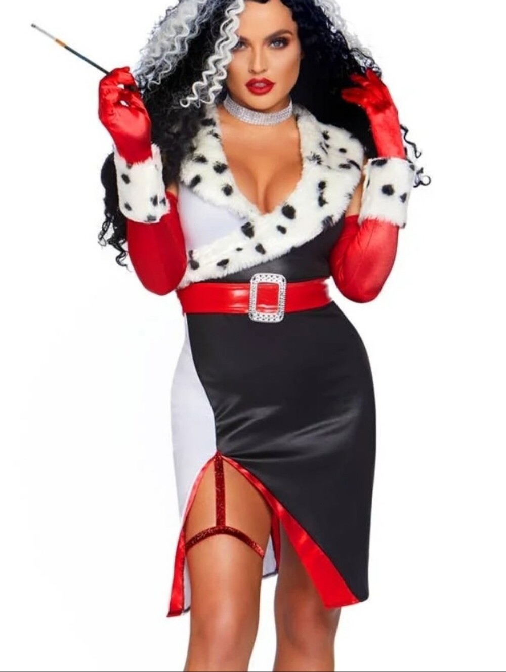Leg Avenue Devilish Diva Costume Dress With Garter Small / Medium